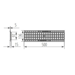 Решетка чугунная ячеистая Норма 100 C250