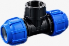 Тройник с внутренней резьбой 32х1"х32